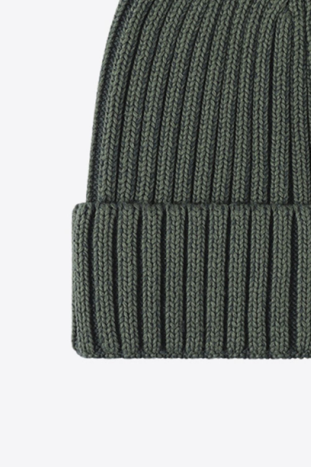 Beanie - Rib Knit Cuff