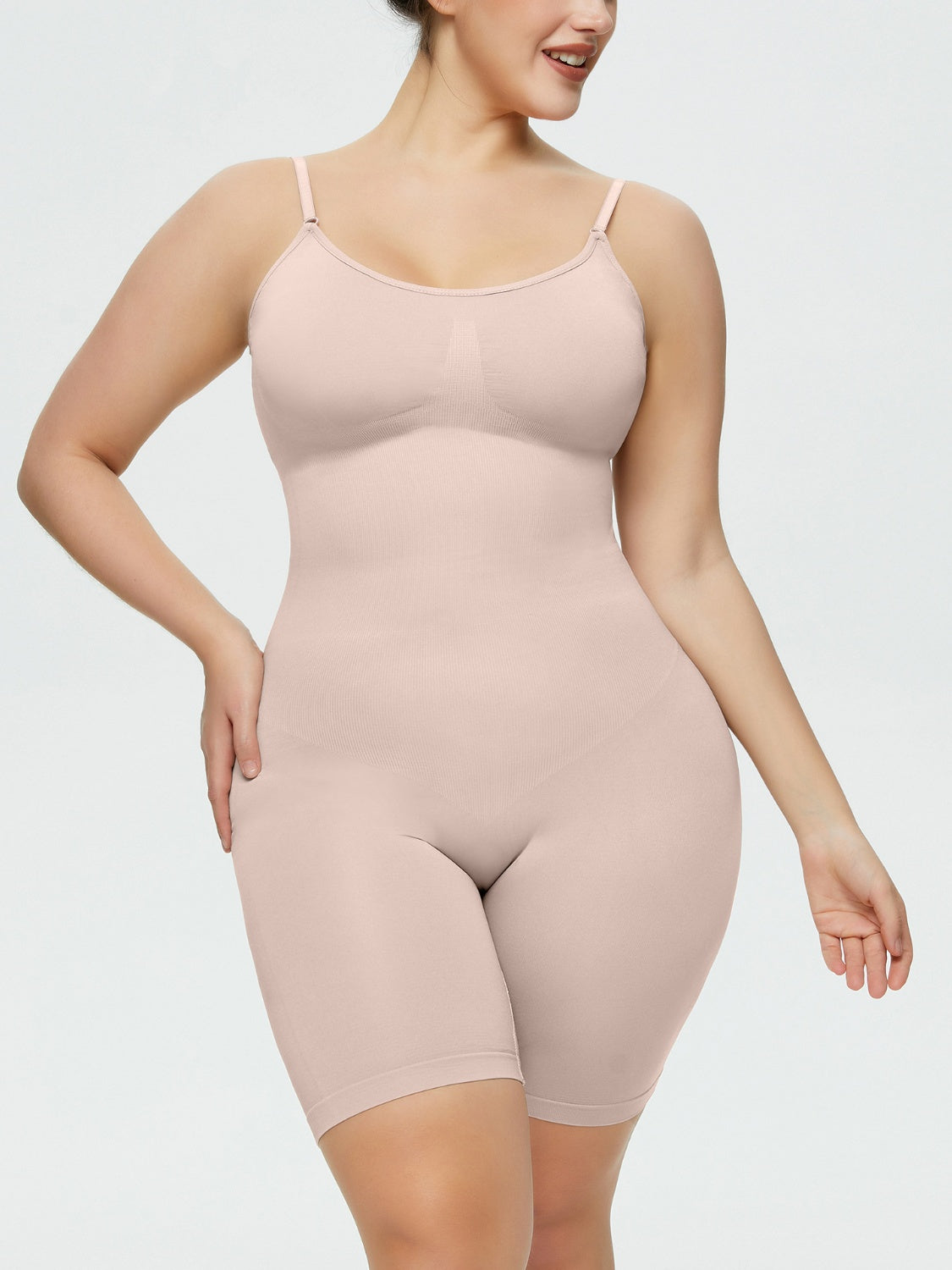 Romper - Full Size Spaghetti Strap Shaper