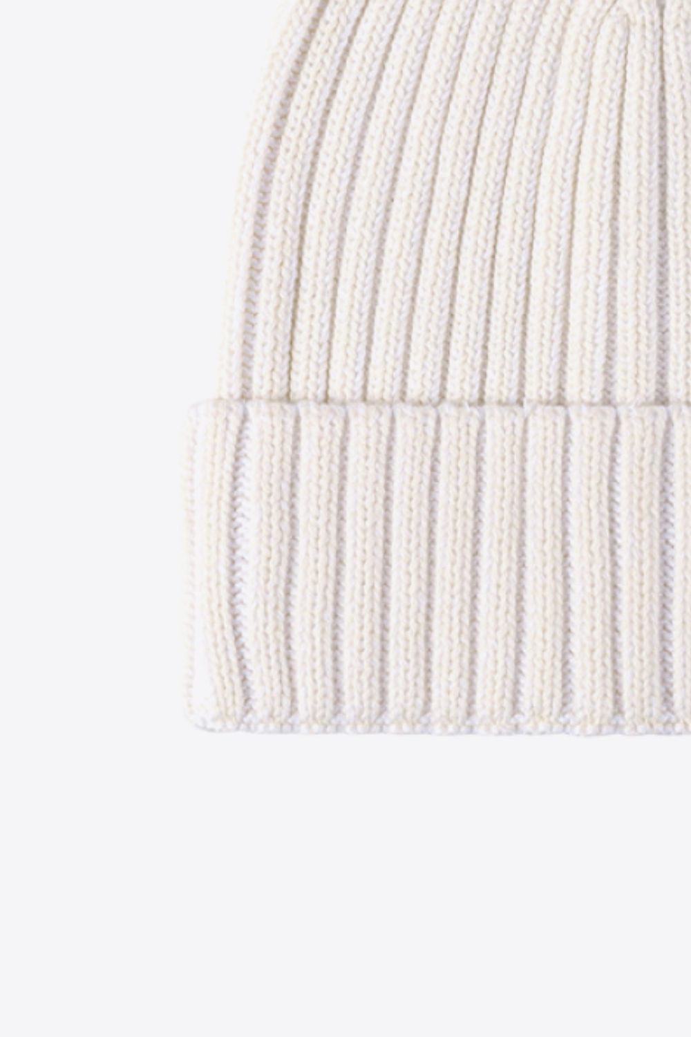 Beanie - Rib Knit Cuff