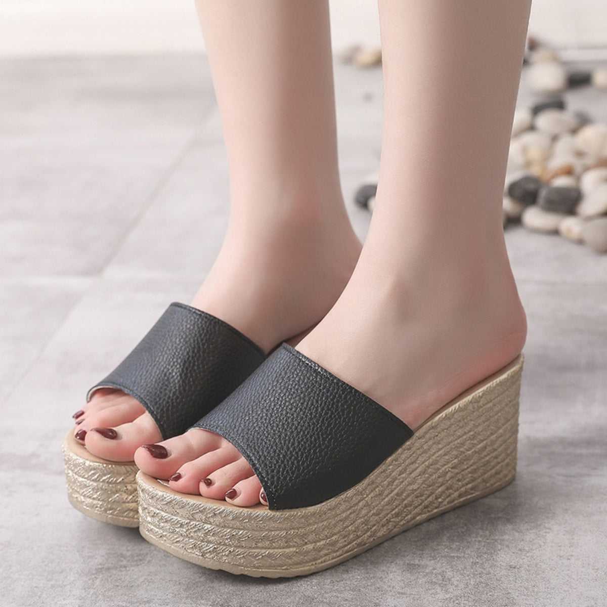 Sandal - Platform Open Toe Sandals