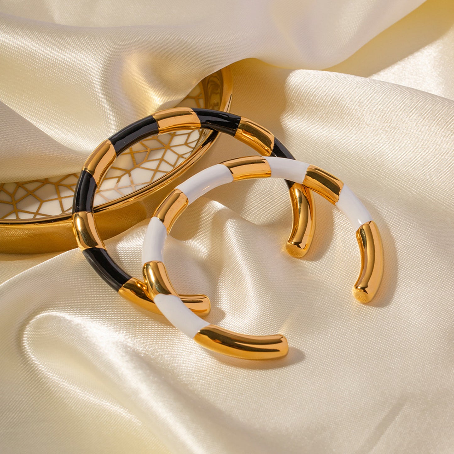 Bracelet - 18K Gold-Plated Stainless Steel