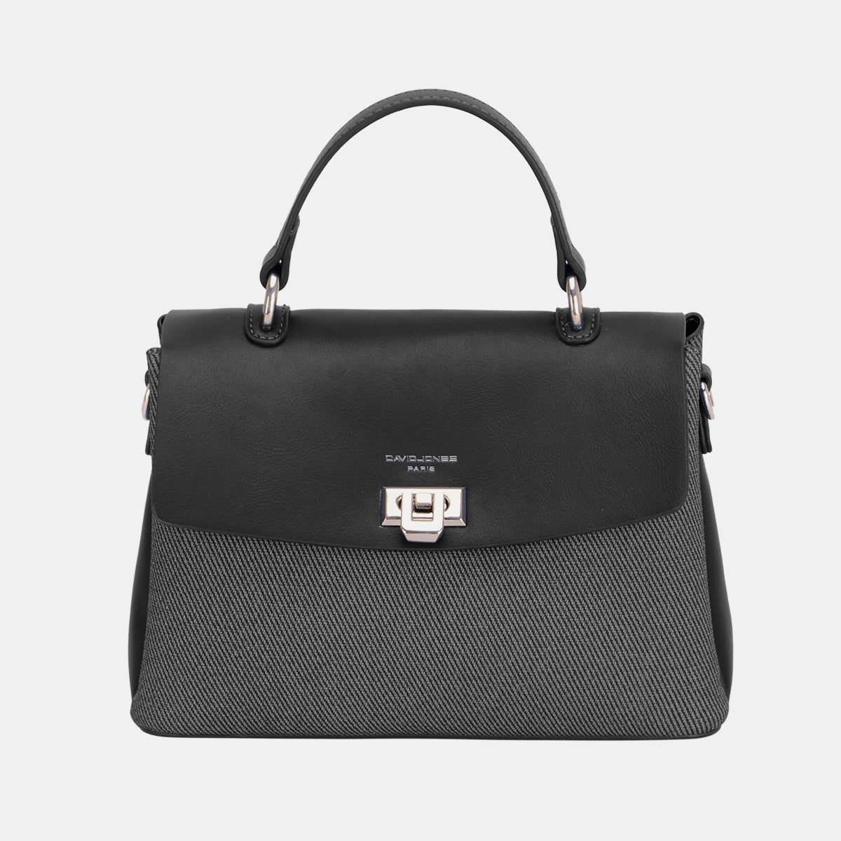 Designer Two-Tone Contrast Handbag