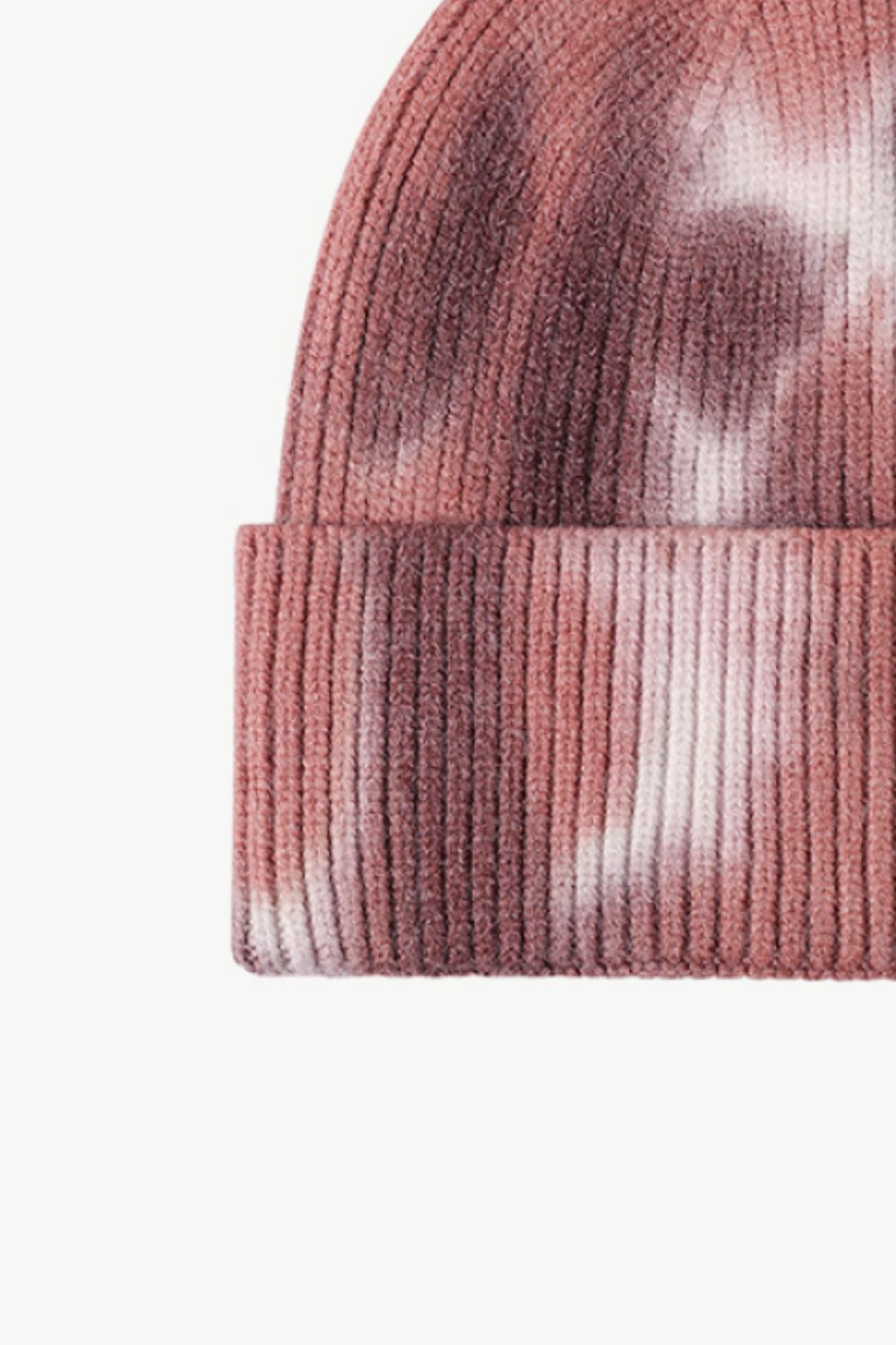 Beanie - Tie-Dye Knit Cuff