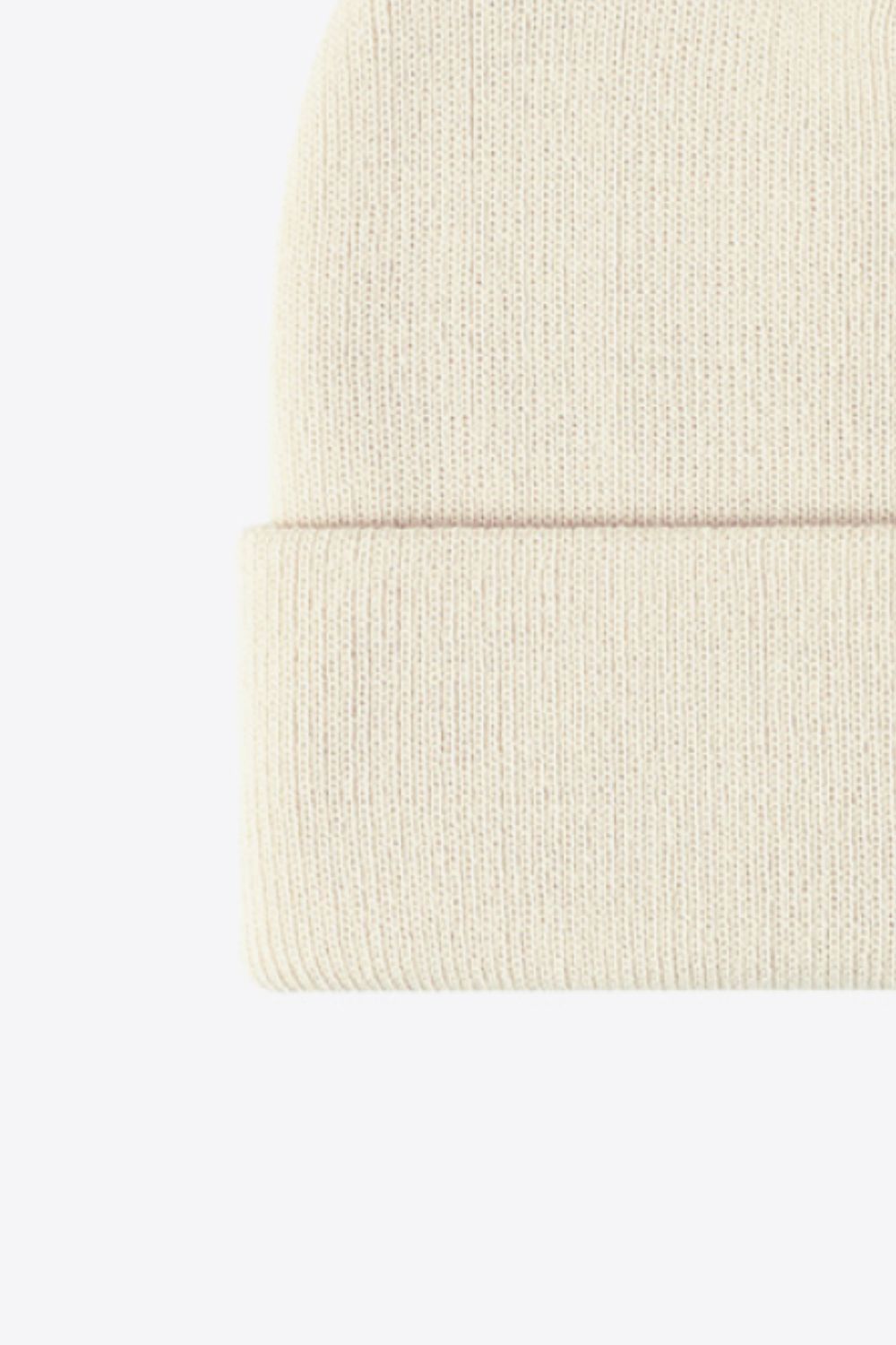 Beanie - Solid Knit Cuff