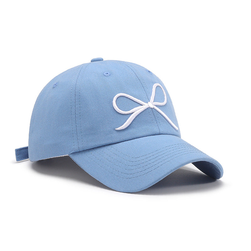 Baseball Cap - Bow Embroidered Cap