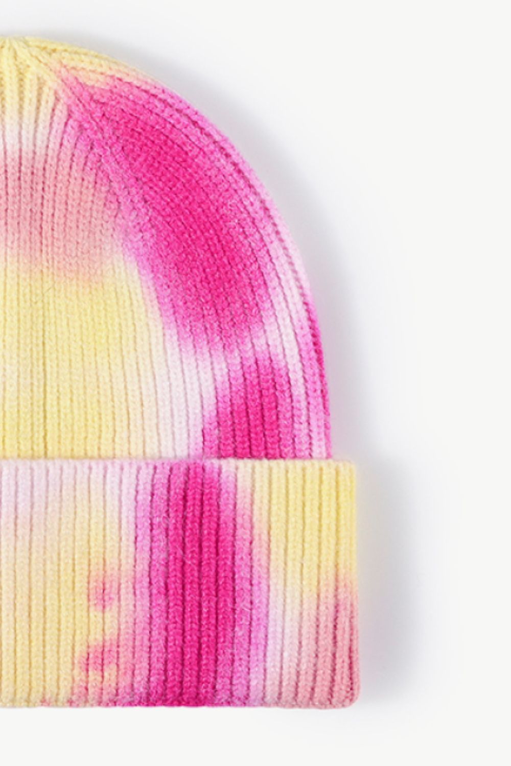 Beanie - Tie-Dye Knit Cuff