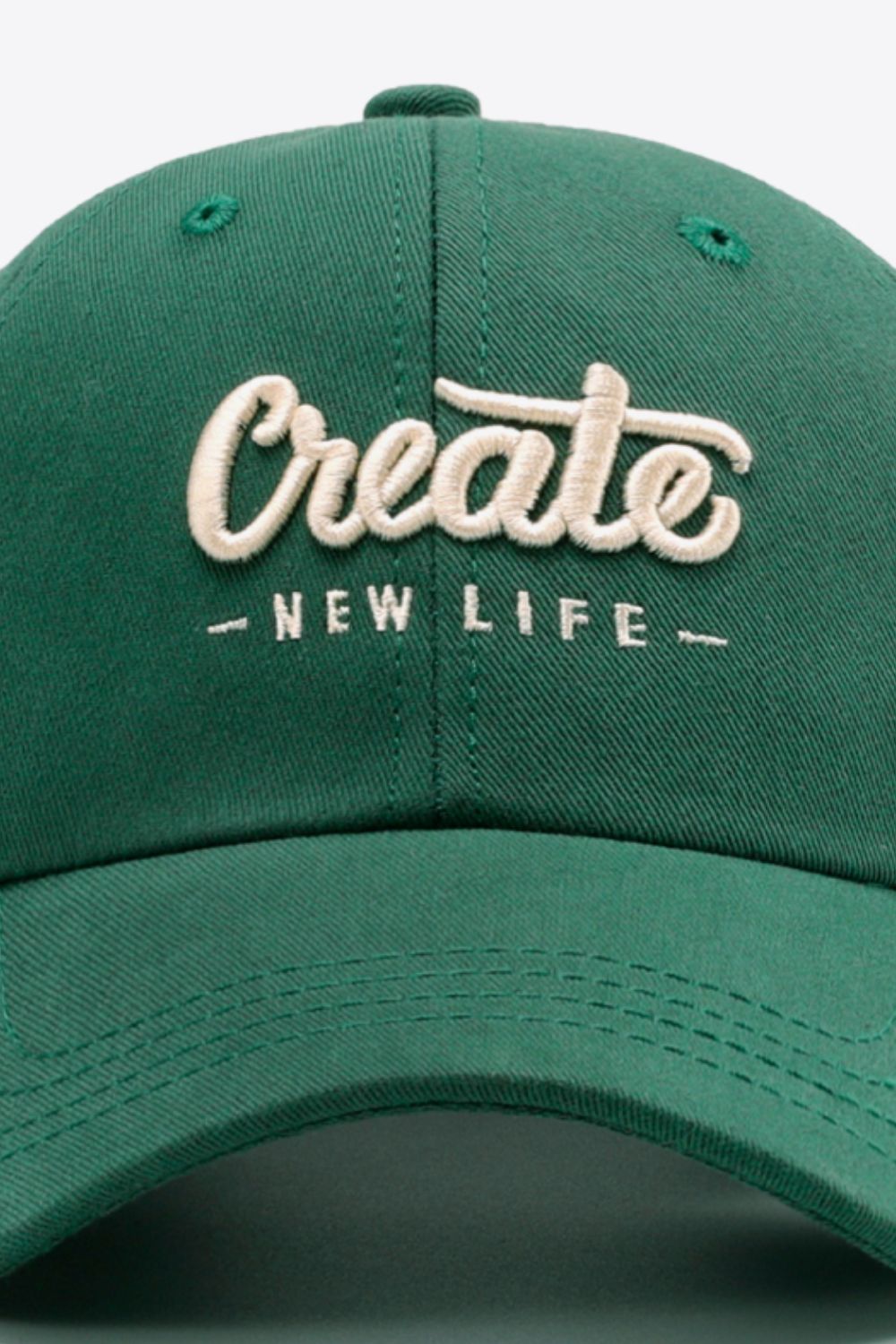 Baseball Cap - CREATE NEW LIFE Embroidered