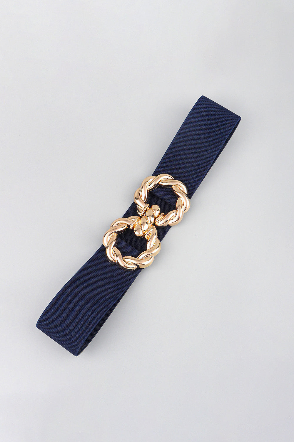 Belt - Zinc Alloy Buckle Elastic Belt