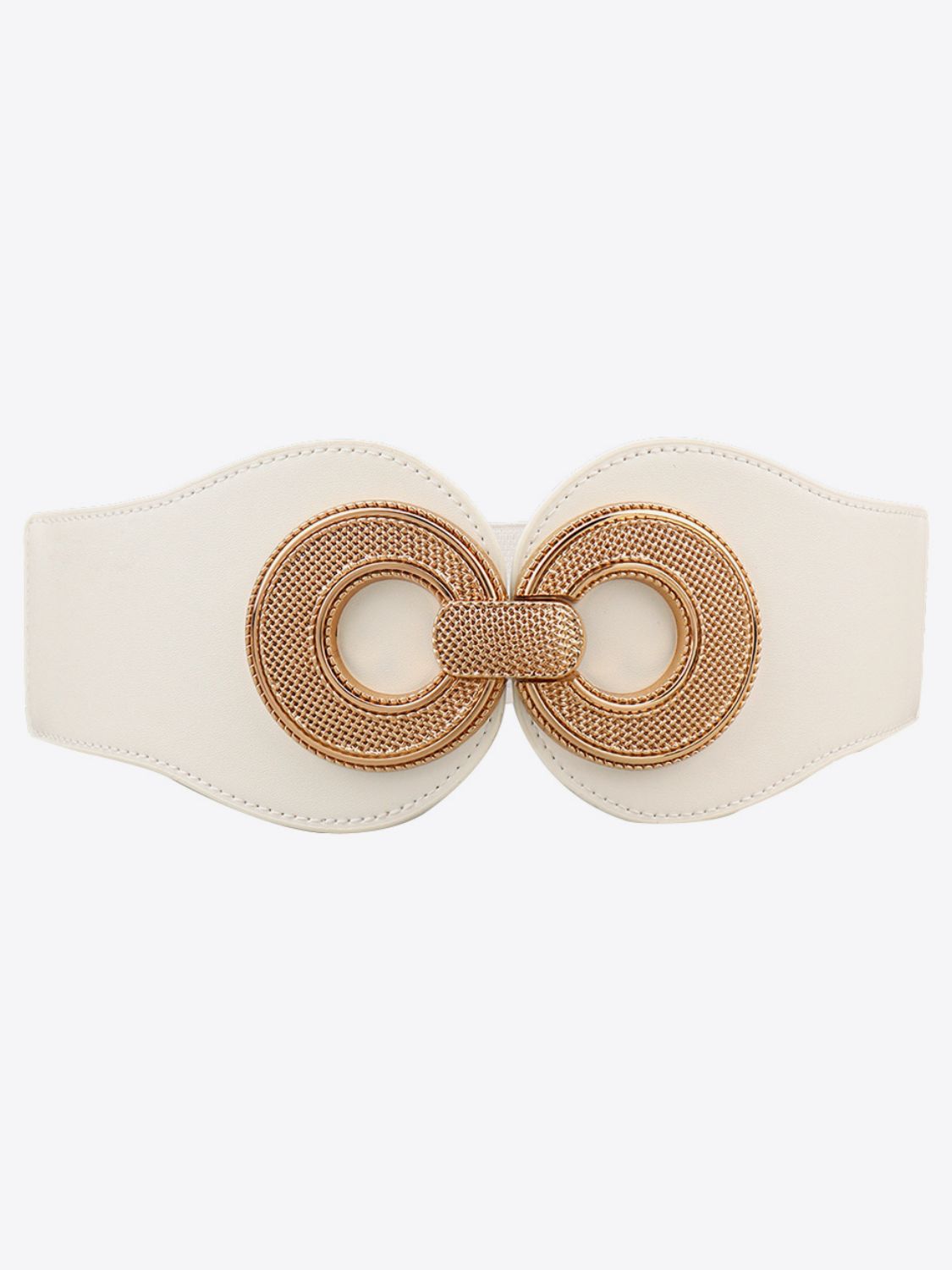 Belt - Alloy Buckle Elastic PU Belt