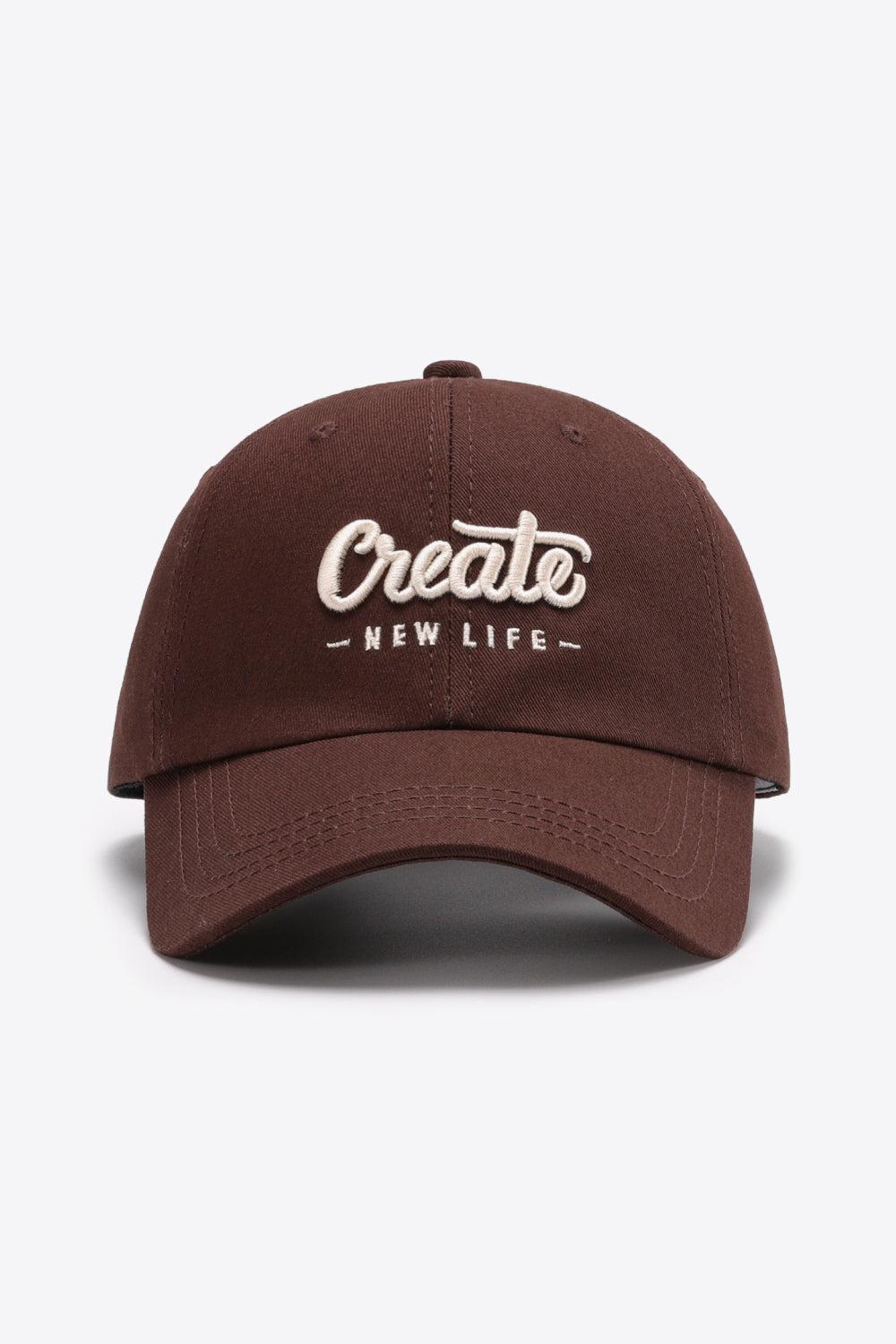 Baseball Cap - CREATE NEW LIFE Embroidered