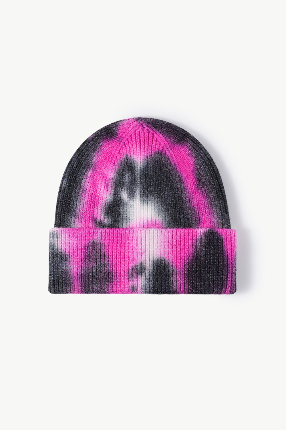 Beanie - Tie-Dye Knit Cuff