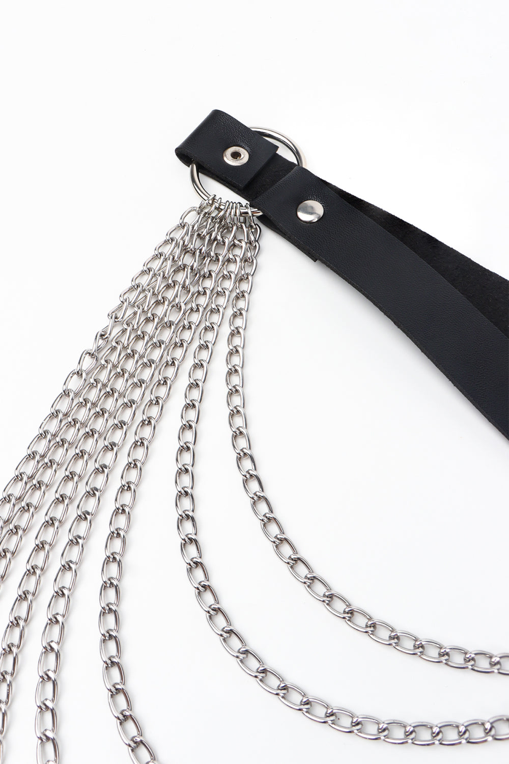 Belt - PU Belt with Chain