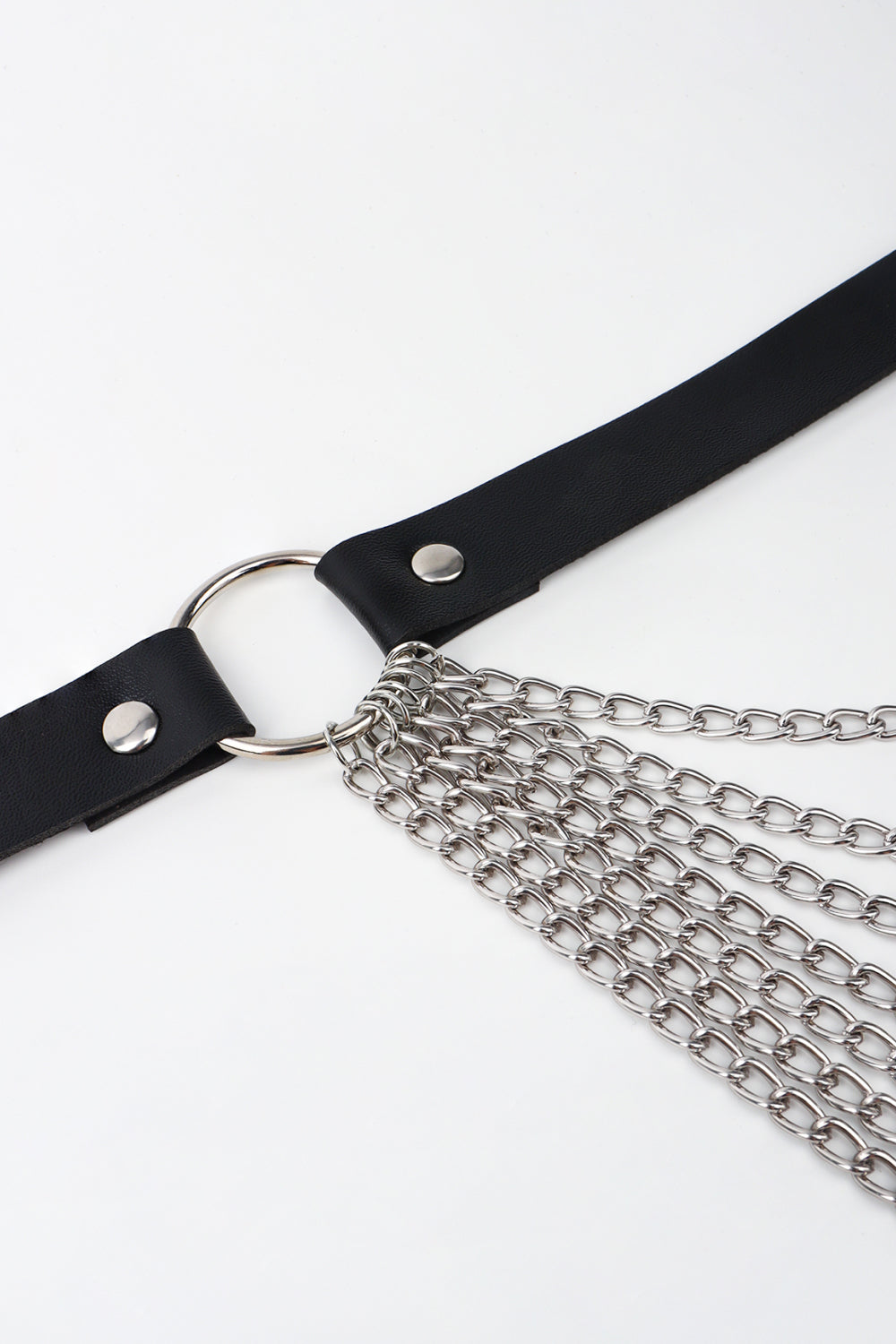 Belt - PU Belt with Chain