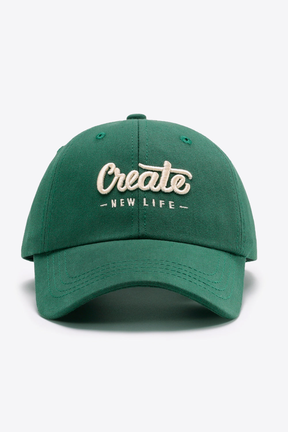 Baseball Cap - CREATE NEW LIFE Embroidered