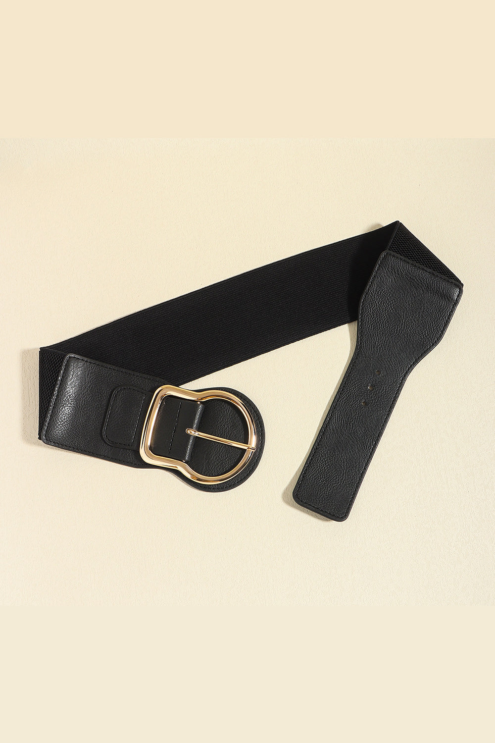 Belt - Zinc Alloy PU Leather Belt