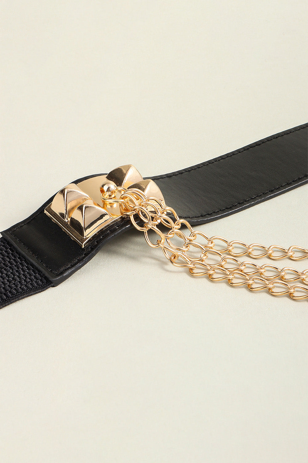 Belt - Elastic Belt with Chain