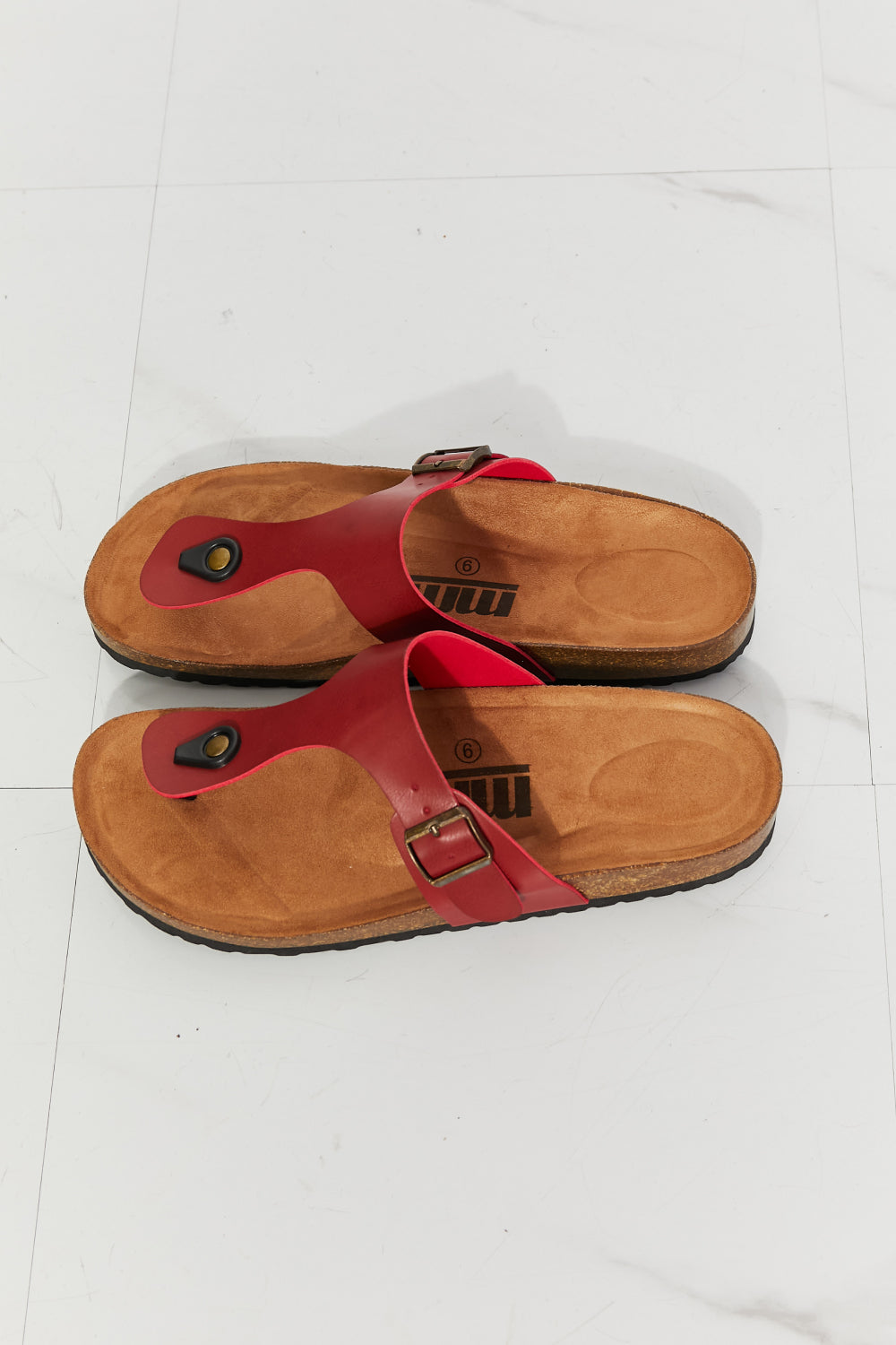 Flip Flop - Drift Away T-Strap in Red