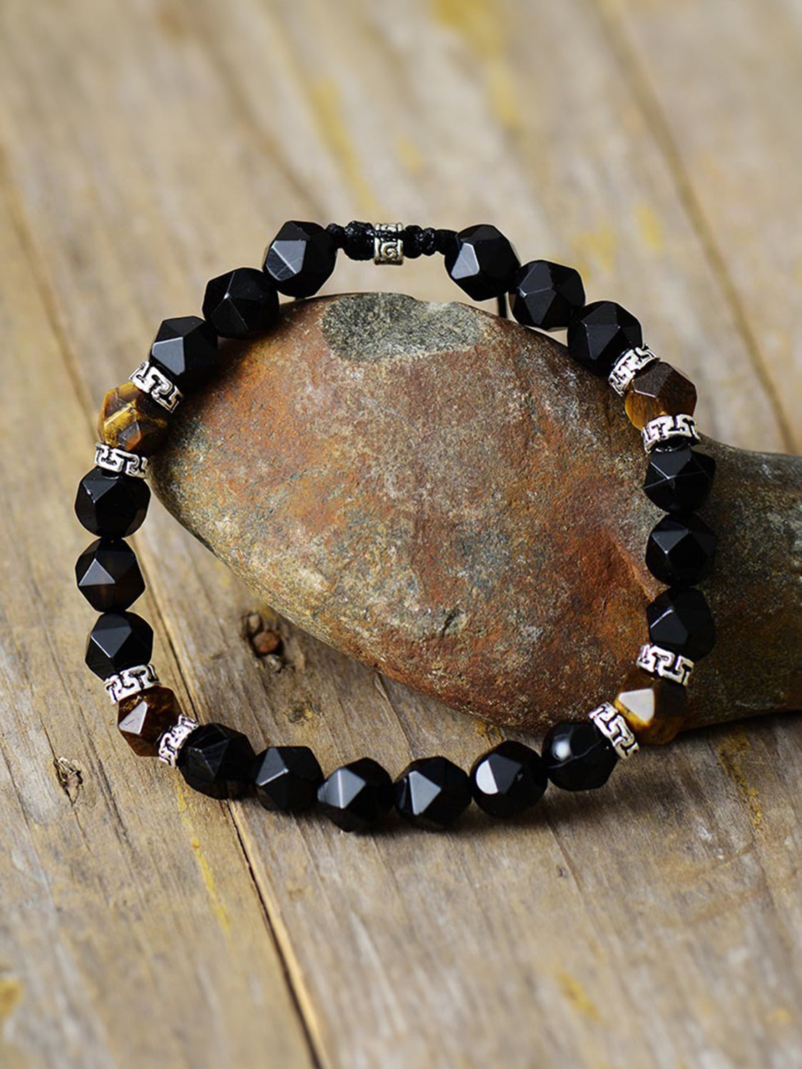 Bracelet - Exotic Polished Natural Stone