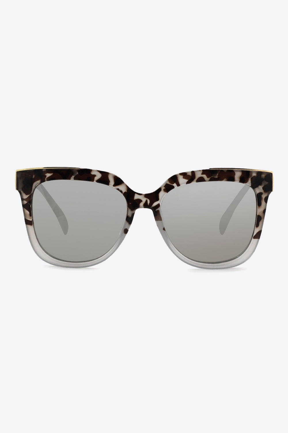 Tortoiseshell Frame Full Rim Sunglasses