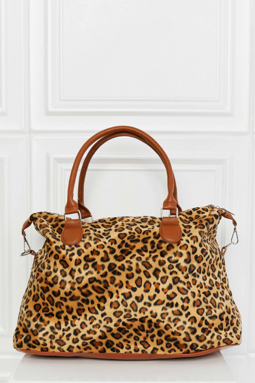 Duffle Bag - Animal Print Brushed Weekender