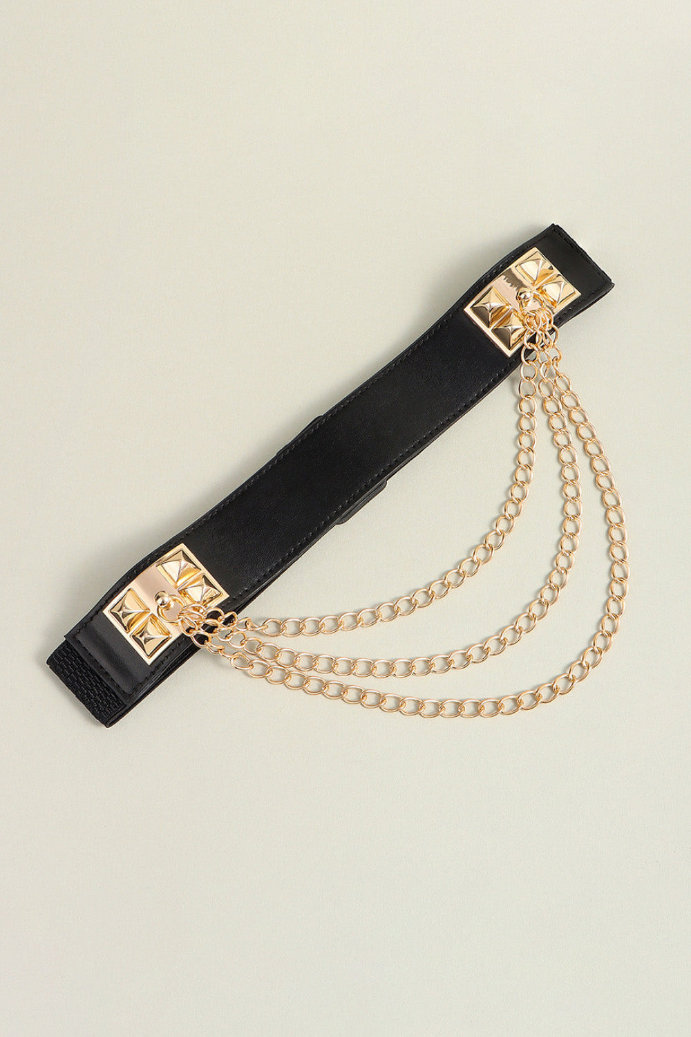 Belt - Elastic Belt with Chain