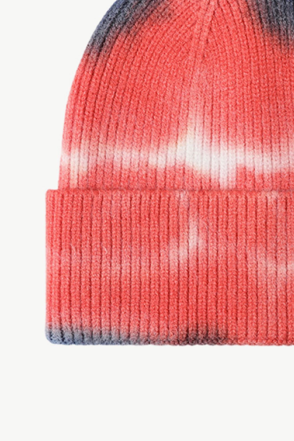 Beanie - Tie-Dye Knit Cuff