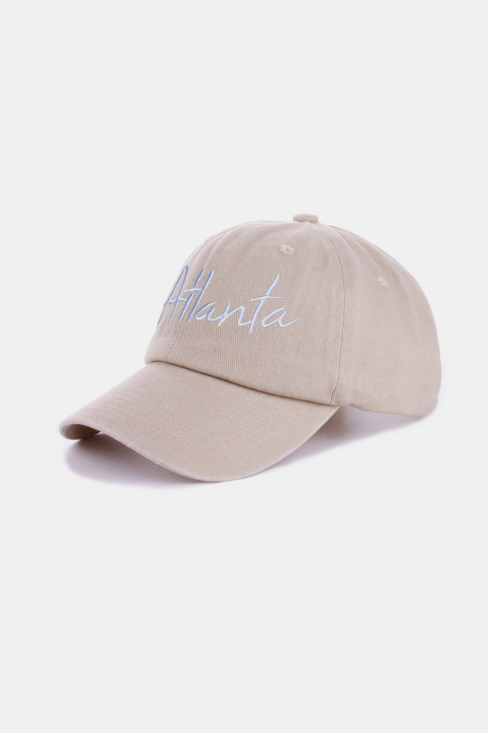 Baseball Cap - Zenana-Washed Embroidered ATLANTA