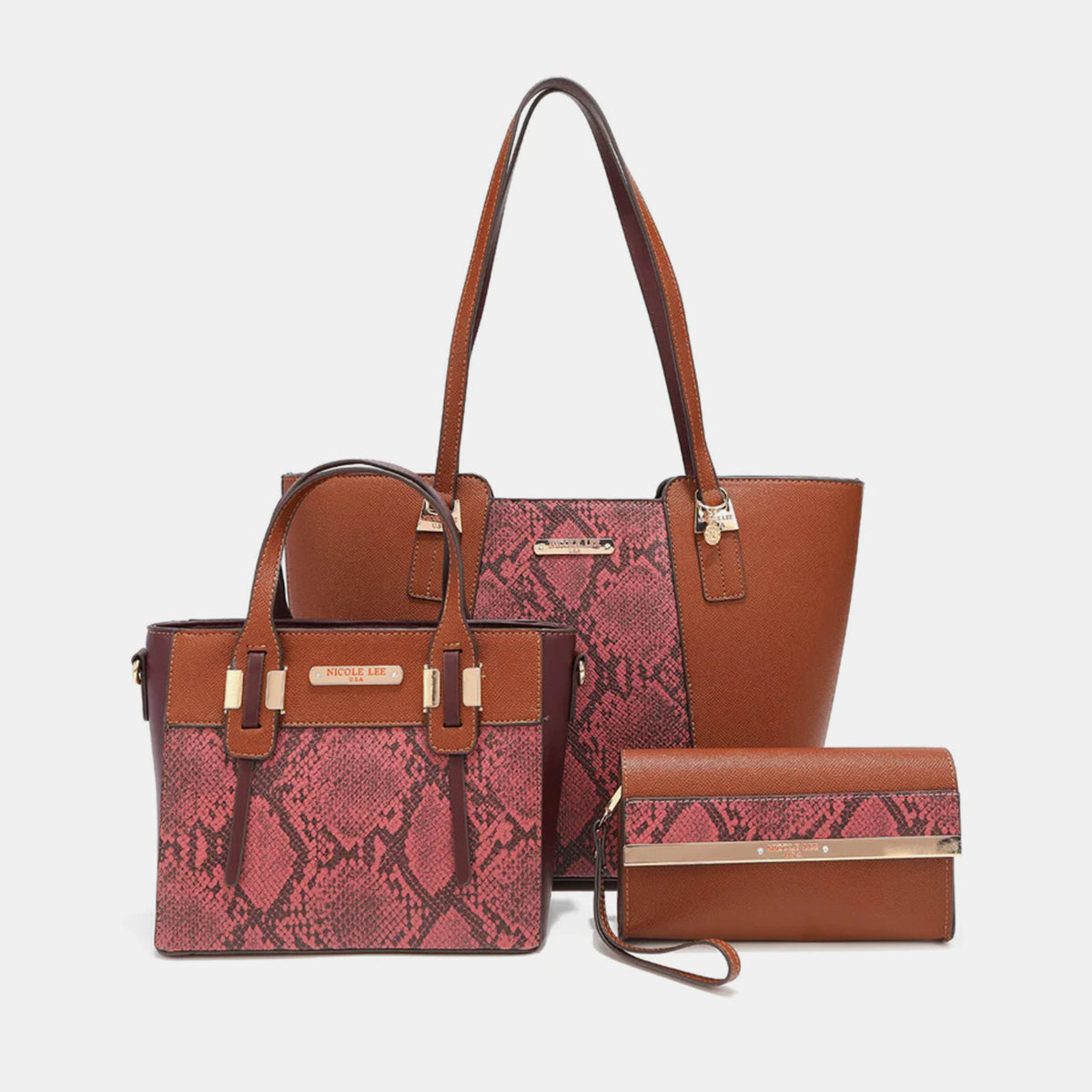 3pcs Designer Handbag Set