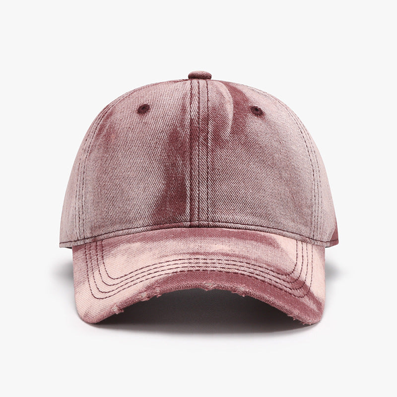 Baseball Cap - Distressed Denim Cap