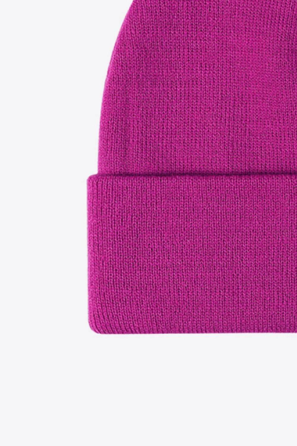 Beanie - Solid Knit Cuff