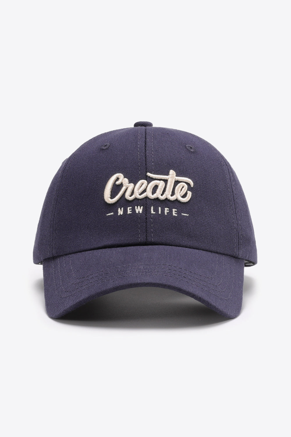 Baseball Cap - CREATE NEW LIFE Embroidered