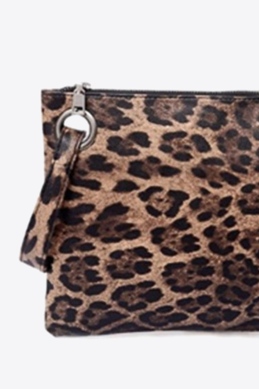 Clutch Purse - Leopard Print Leather