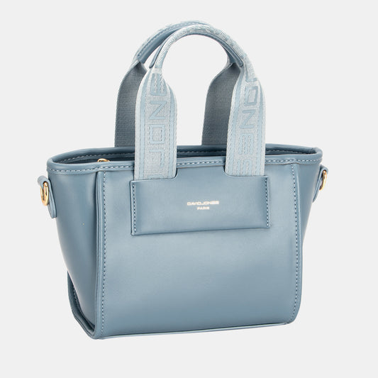 Designer Handbag with Embossed Handles