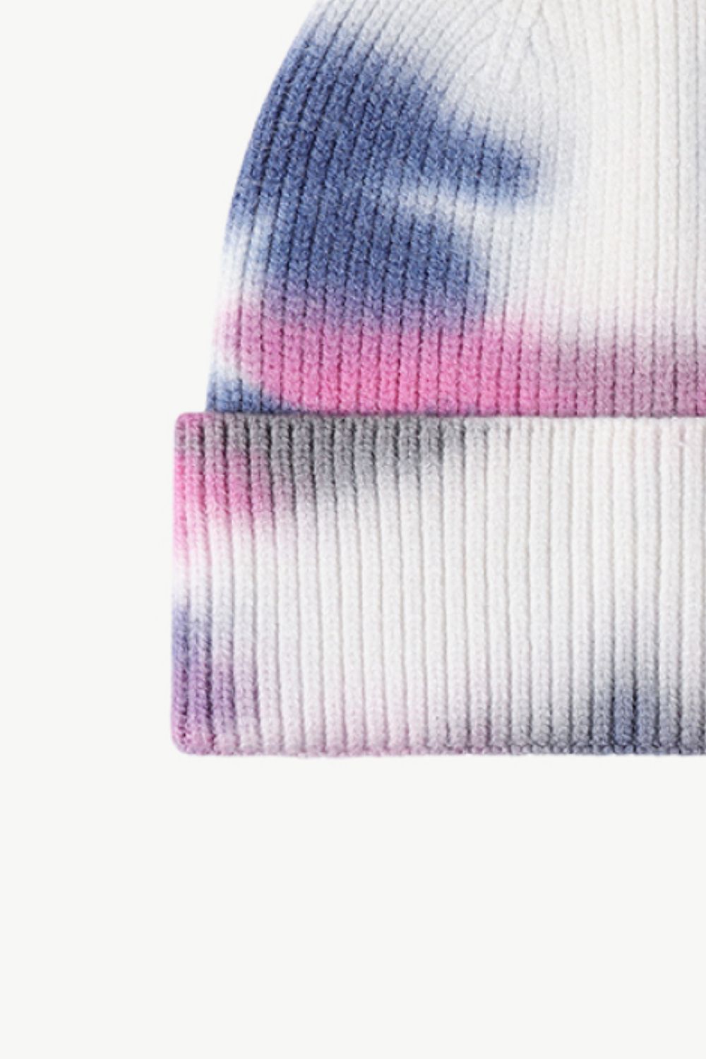 Beanie - Tie-Dye Knit Cuff