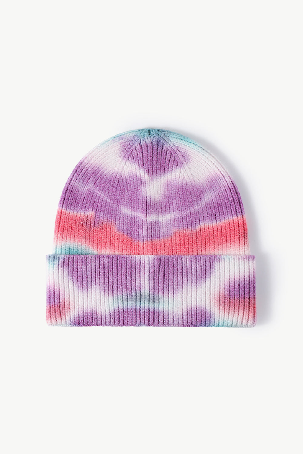 Beanie - Tie-Dye Knit Cuff