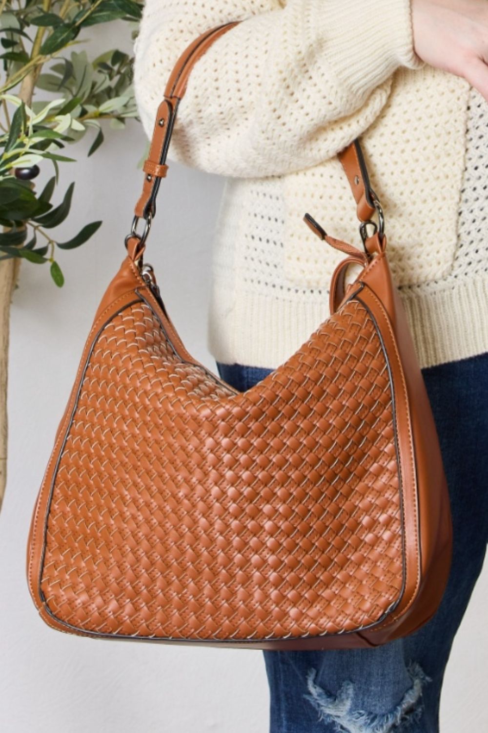 Weave Design Hand/Shoulder Bag