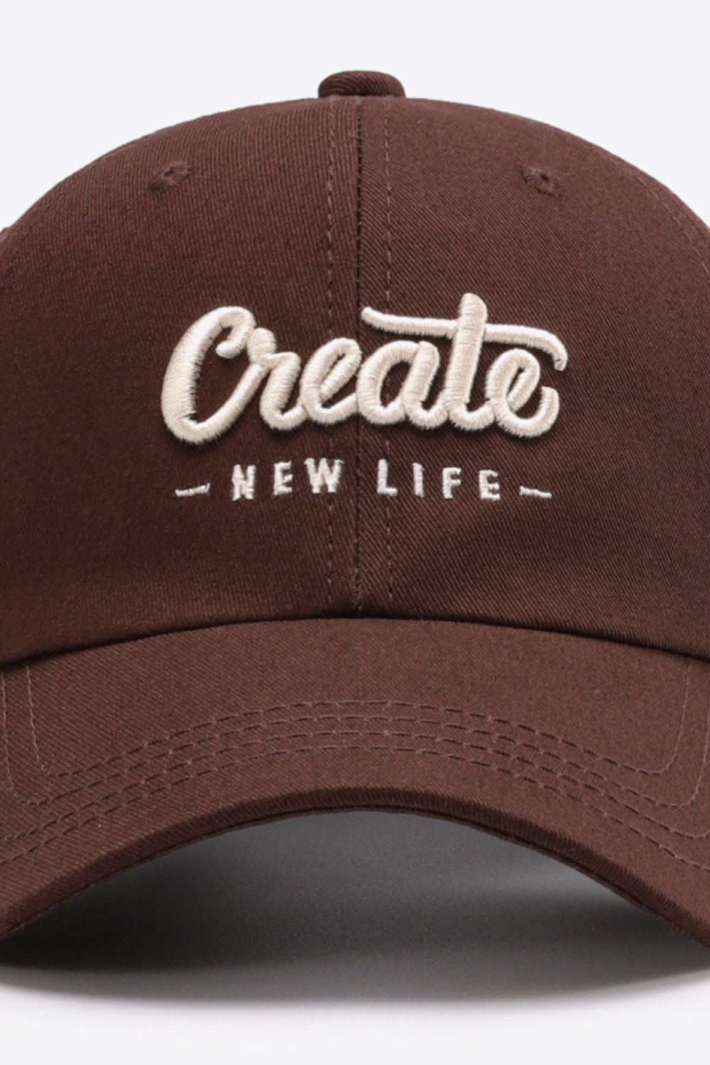 Baseball Cap - CREATE NEW LIFE Embroidered