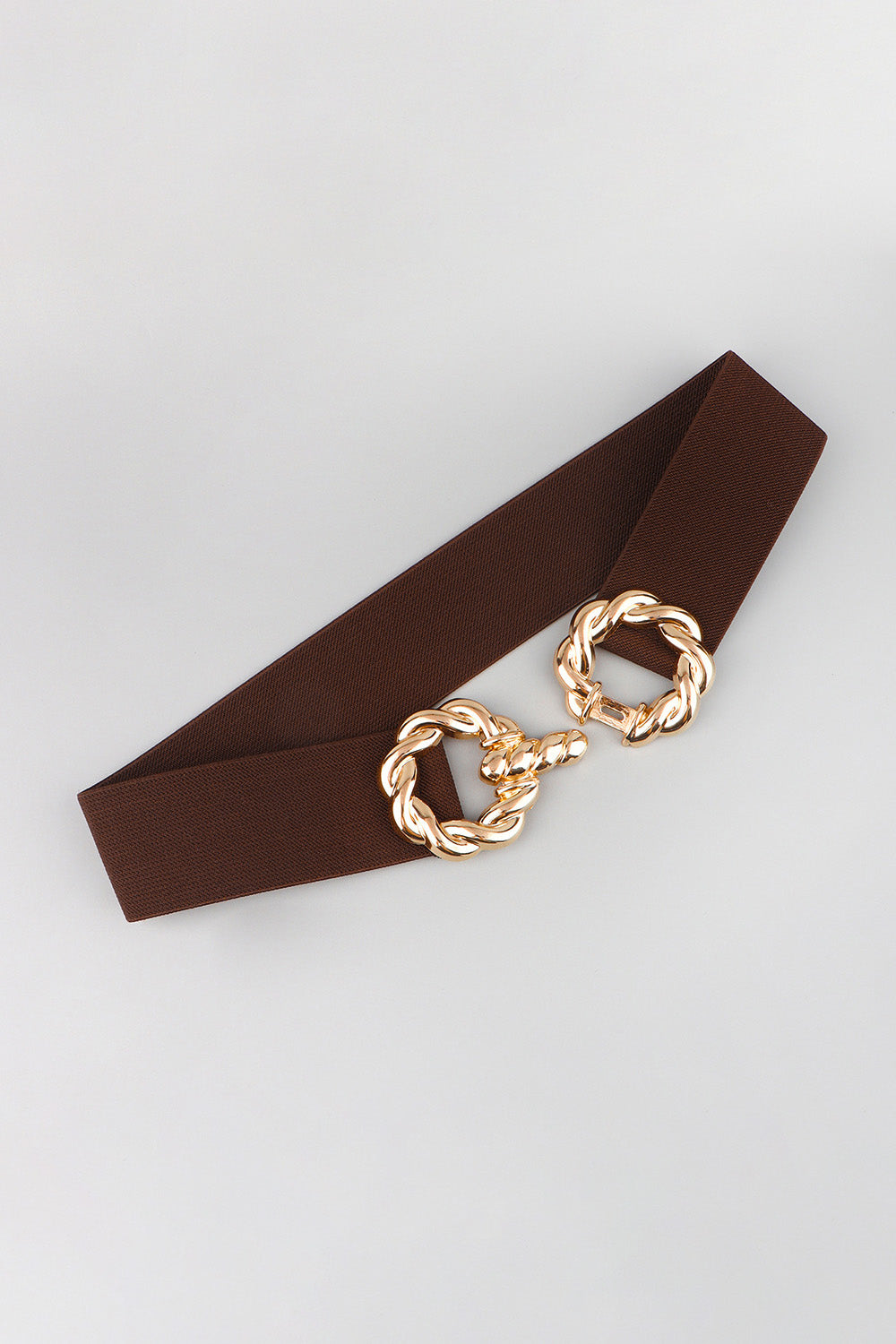 Belt - Zinc Alloy Buckle Elastic Belt