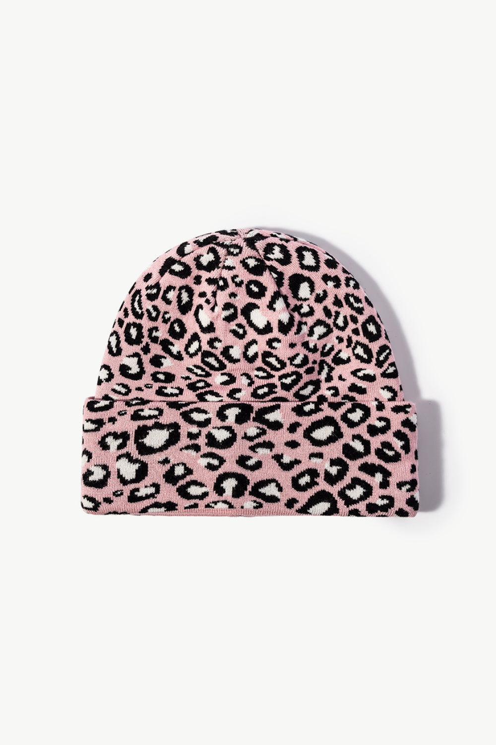 Beanie - Leopard Pattern Cuff