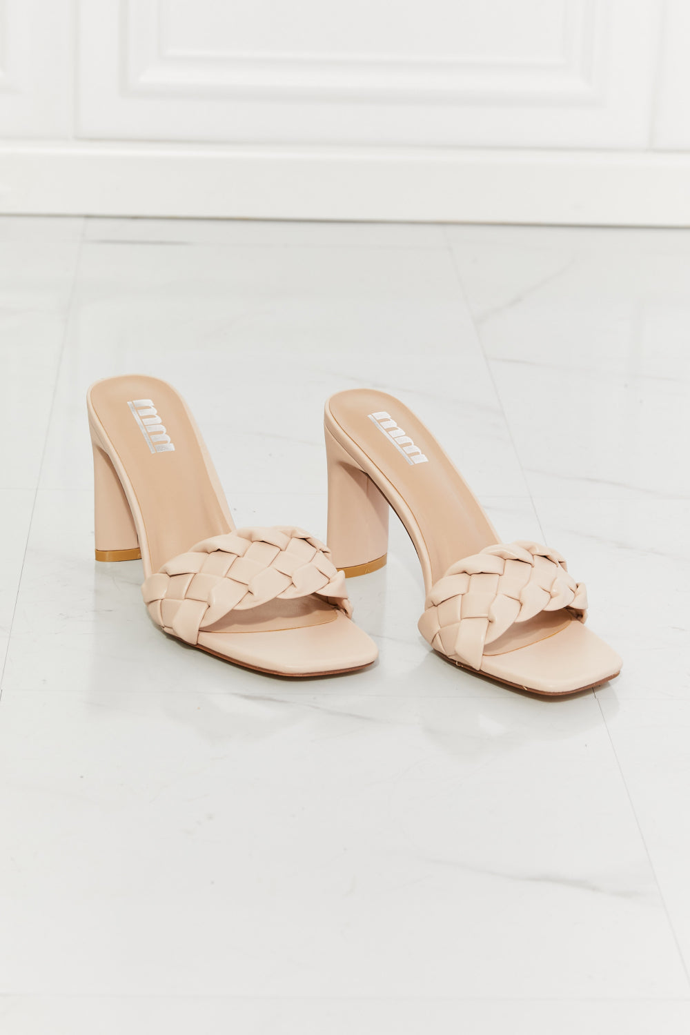 Sandal - Braided Block Heel Sandals