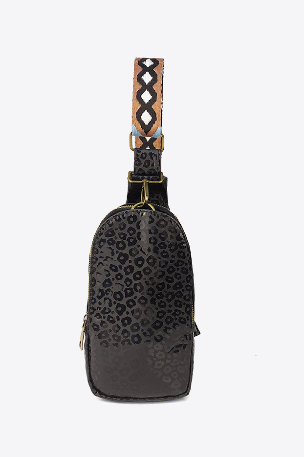 Sling Bag - Exotic Print Vegan Leather