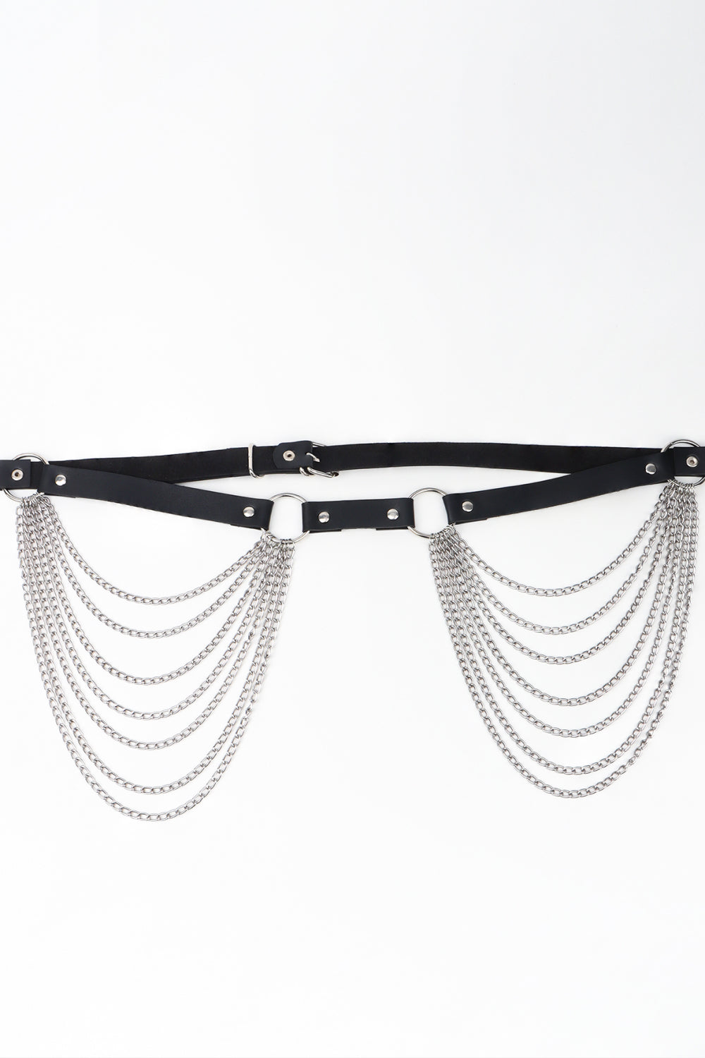 Belt - PU Belt with Chain