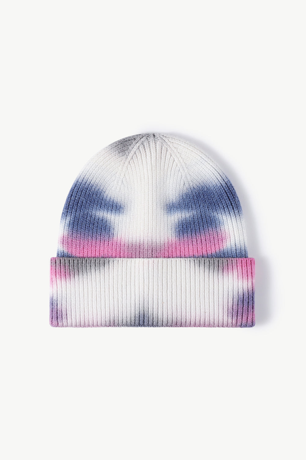 Beanie - Tie-Dye Knit Cuff