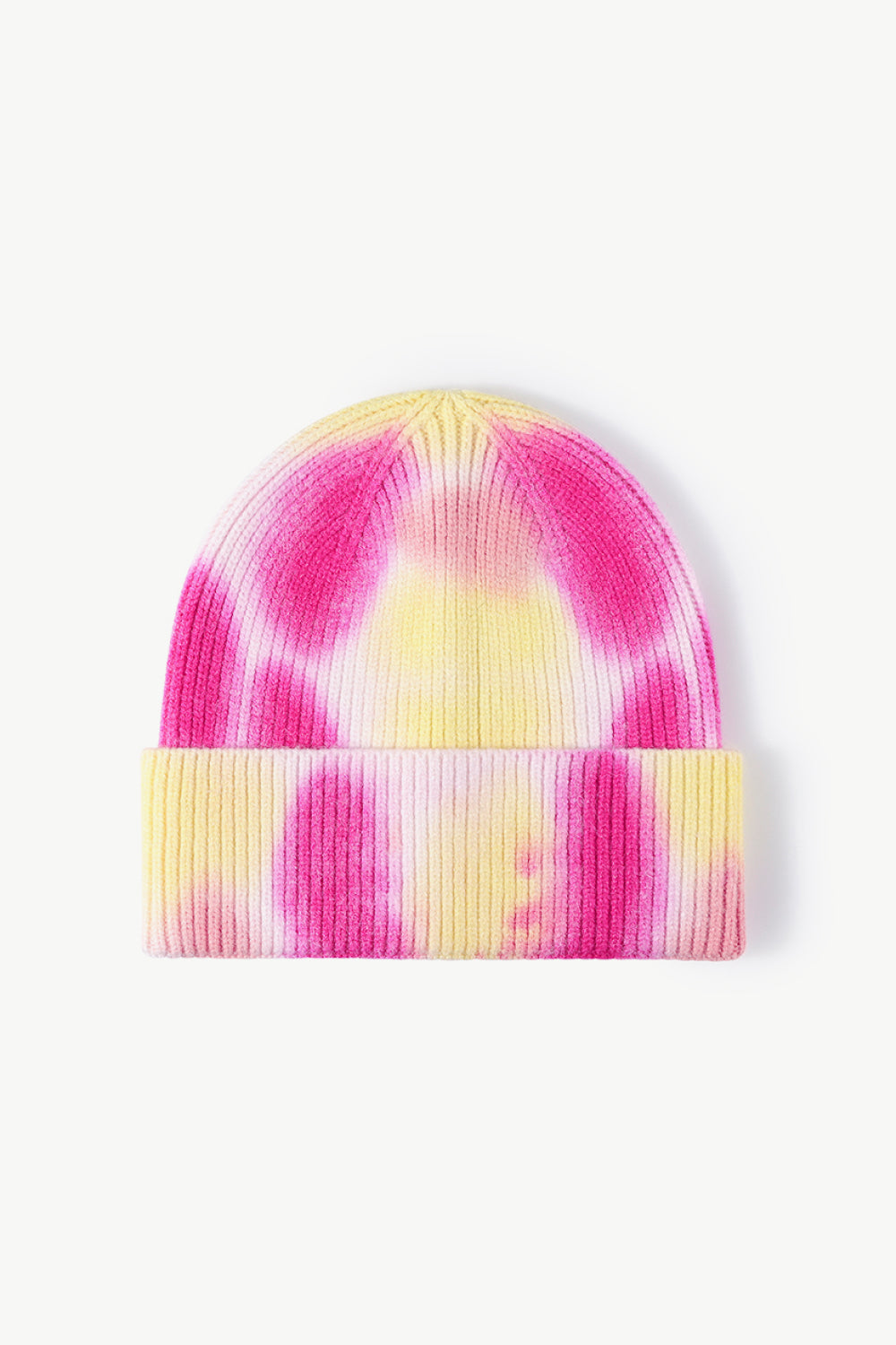 Beanie - Tie-Dye Knit Cuff