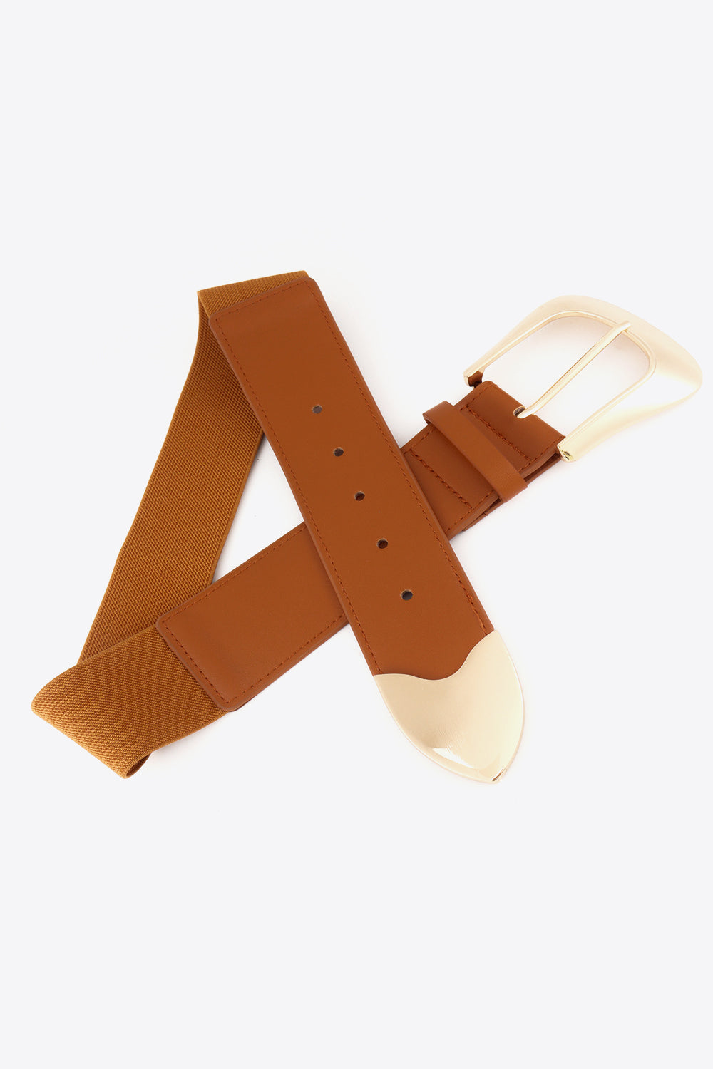 Belt - Elastic Wide Vegan Belt