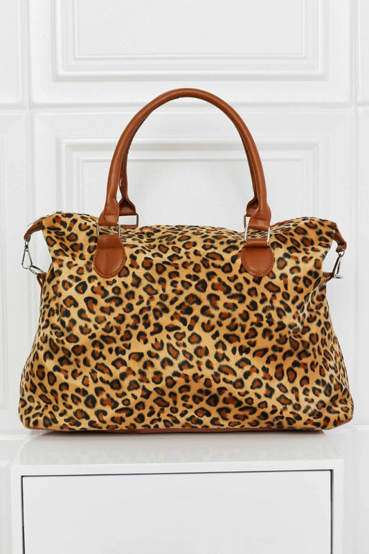 Duffle Bag - Animal Print Brushed Weekender