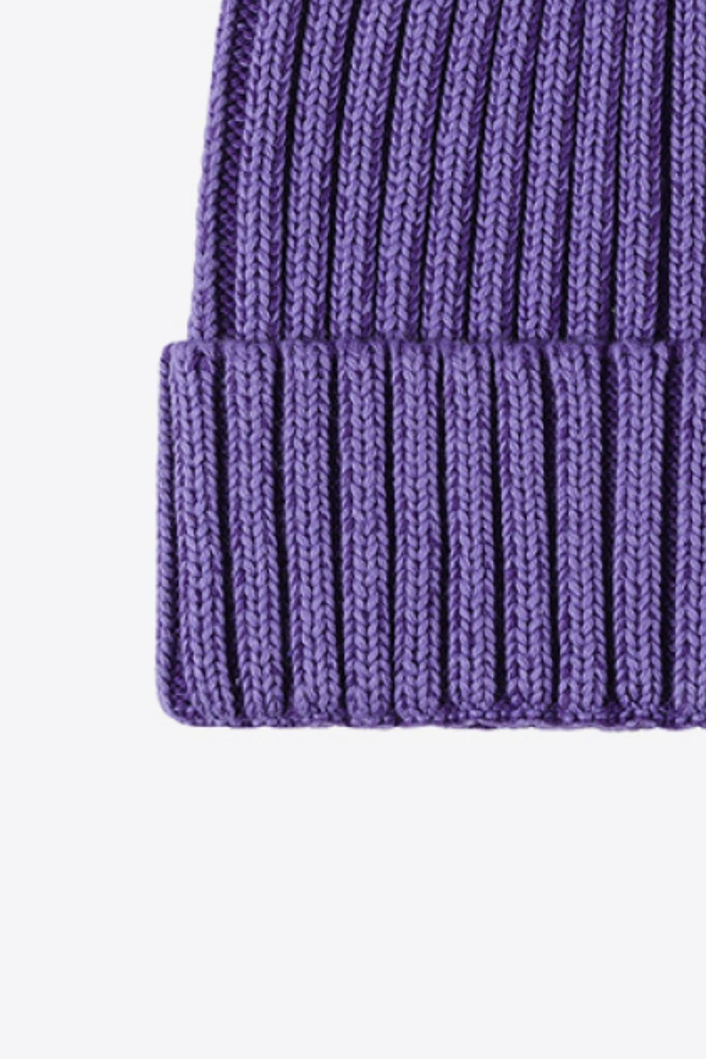 Beanie - Rib Knit Cuff