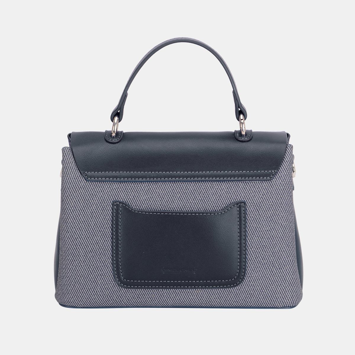 Designer Two-Tone Contrast Handbag