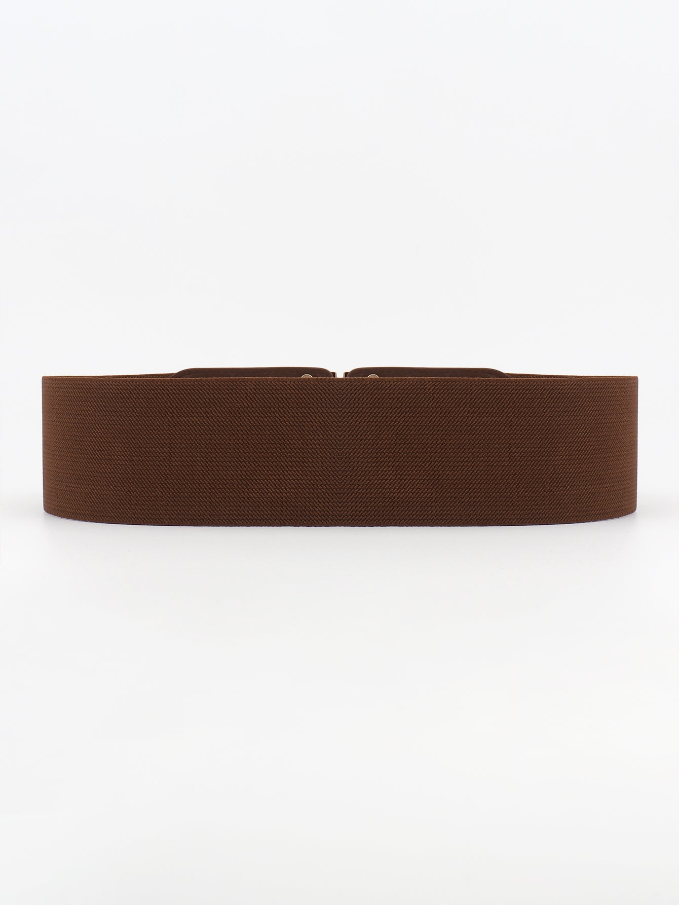 Belt - Wide D-Buckle Design Elastic