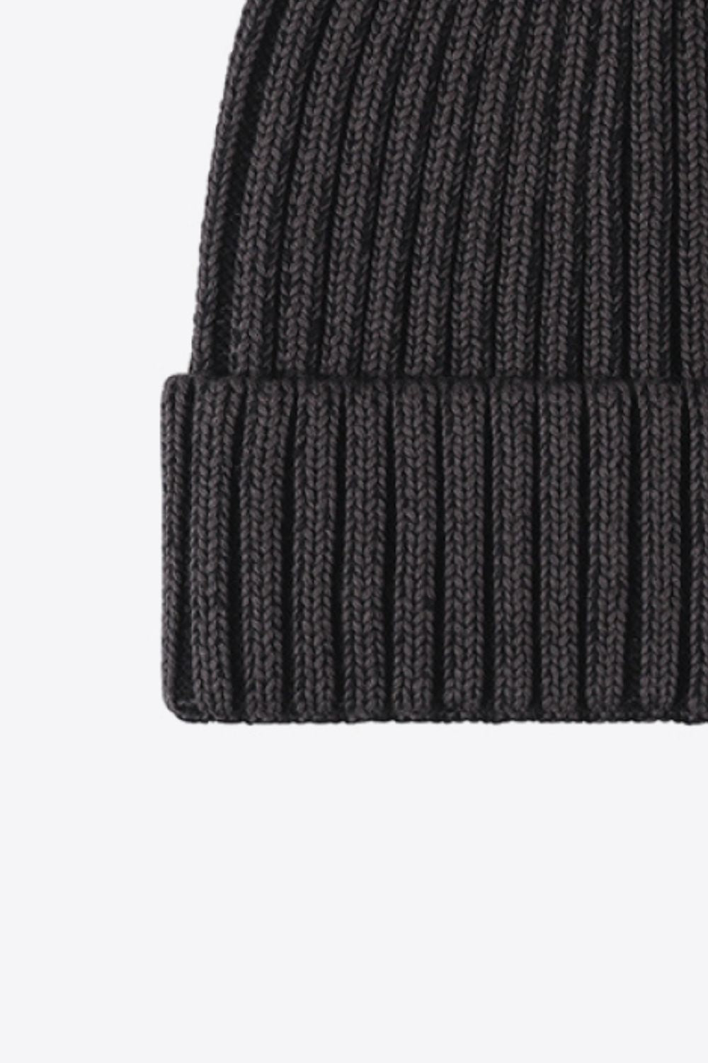 Beanie - Rib Knit Cuff